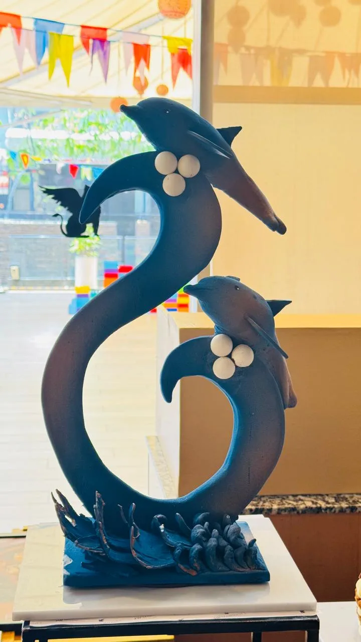 Chocolate showpiece by pastry chef Apeksha Saste — 5 of 8