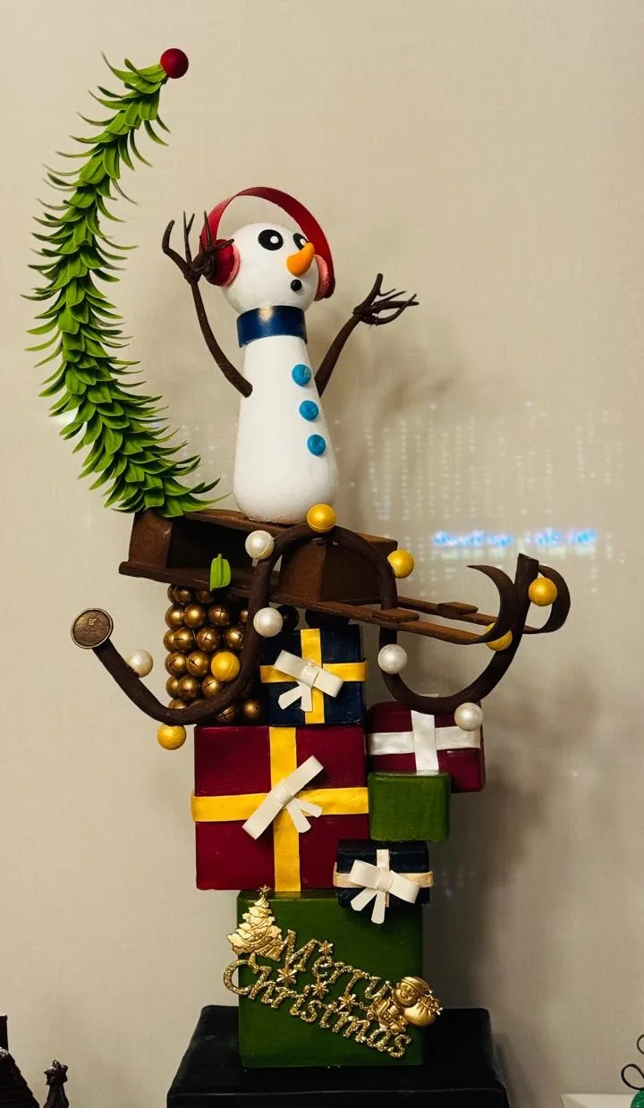 Chocolate showpiece by pastry chef Apeksha Saste — 6 of 8